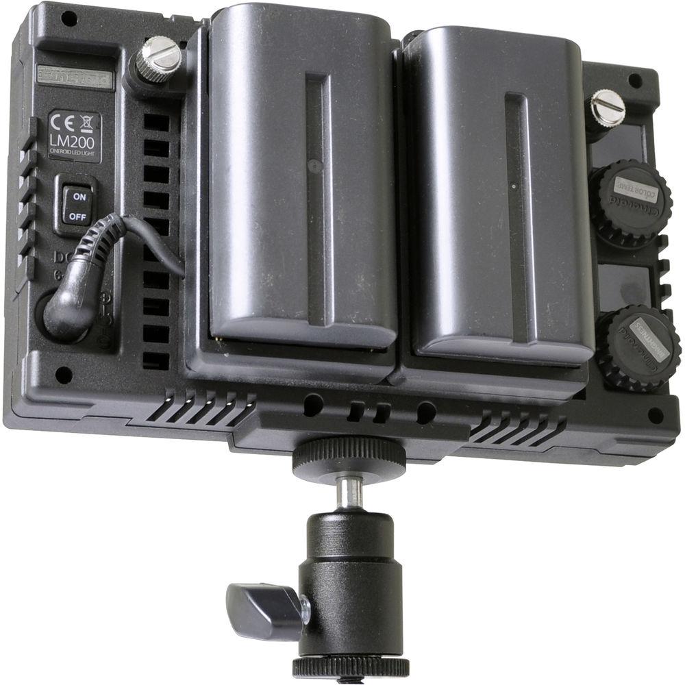 Cineroid 30 Watt On-Camera Variable Color Temperature LED Light