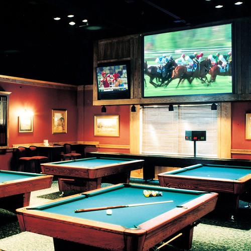 Draper 252086SB Clarion 72 x 96" Fixed Frame Screen with Veltex