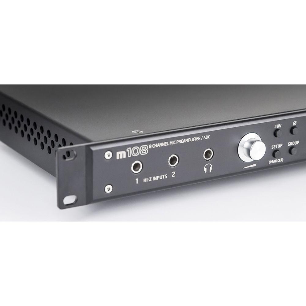 Grace Design m108 8-Channel Remote-Controlled Mic Preamplifier ADC