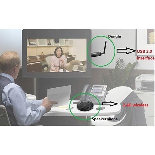 HuddleCamHD HuddlePod Air Wireless USB Speakerphone