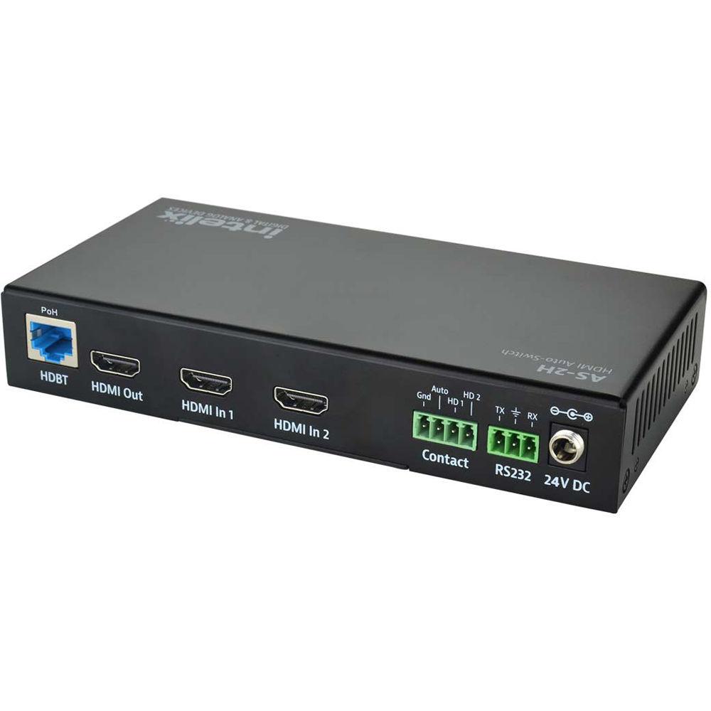 Intelix Dual HDMI Auto-Switcher with HDBaseT Output