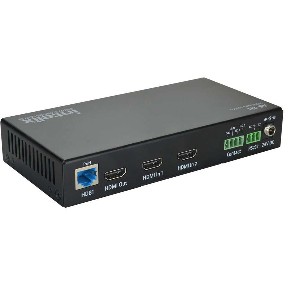 Intelix Dual HDMI Auto-Switcher with HDBaseT Output