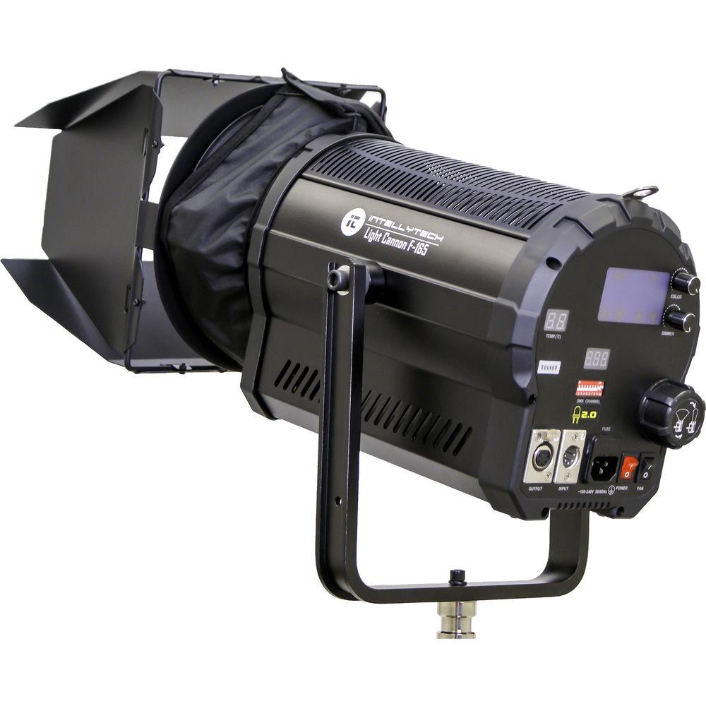 Intellytech Light Cannon F-165 Bi-Color High Output LED Fresnel with DMX