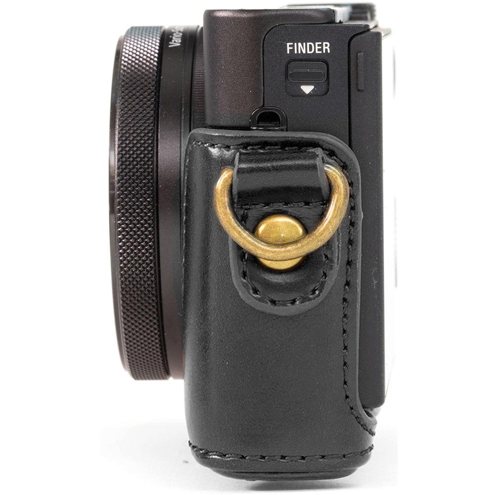 MegaGear Ever Ready  Leather Camera Case for Sony Cyber-shot DSC-HX90V or DSC-HX80B