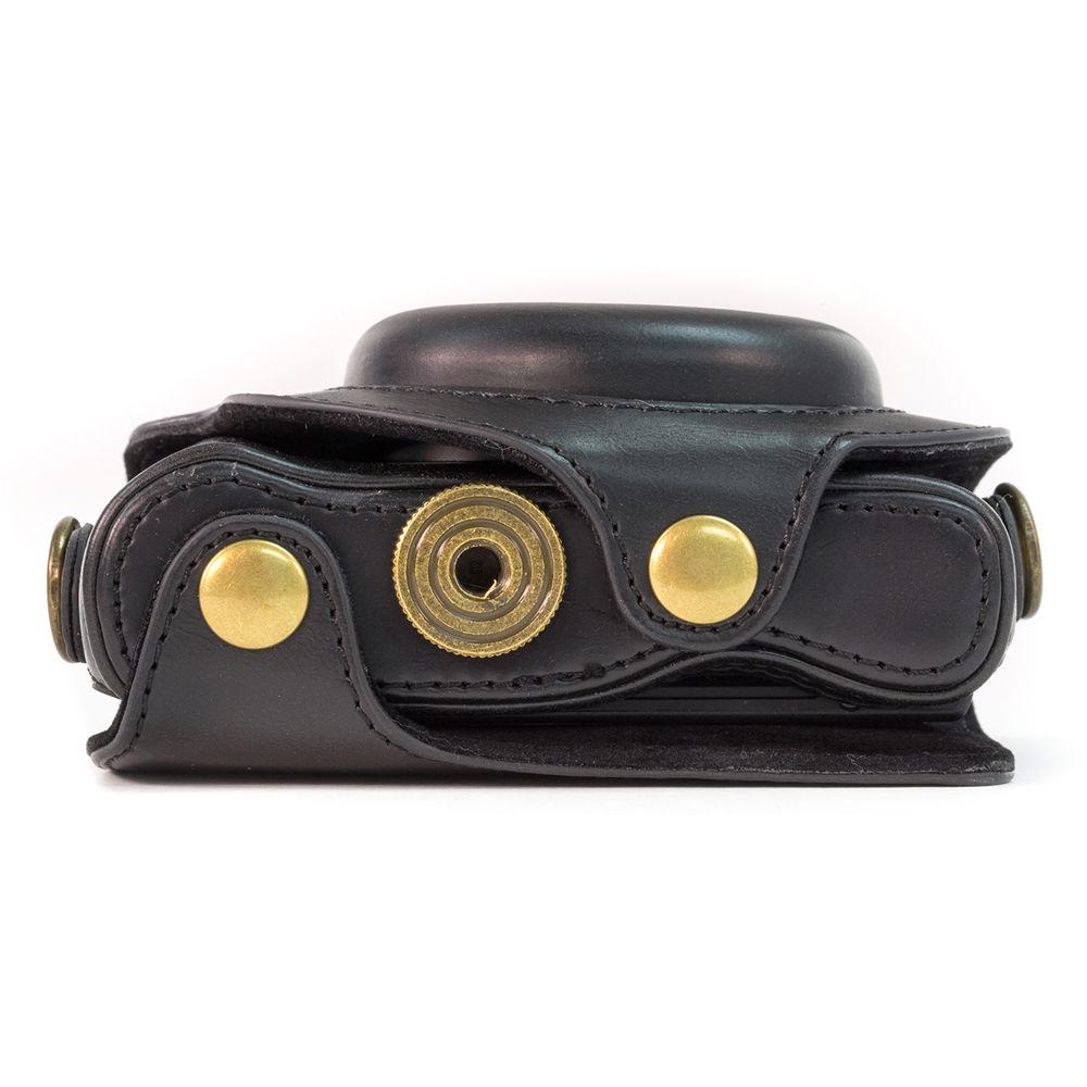 MegaGear Ever Ready  Leather Camera Case for Sony Cyber-shot DSC-HX90V or DSC-HX80B