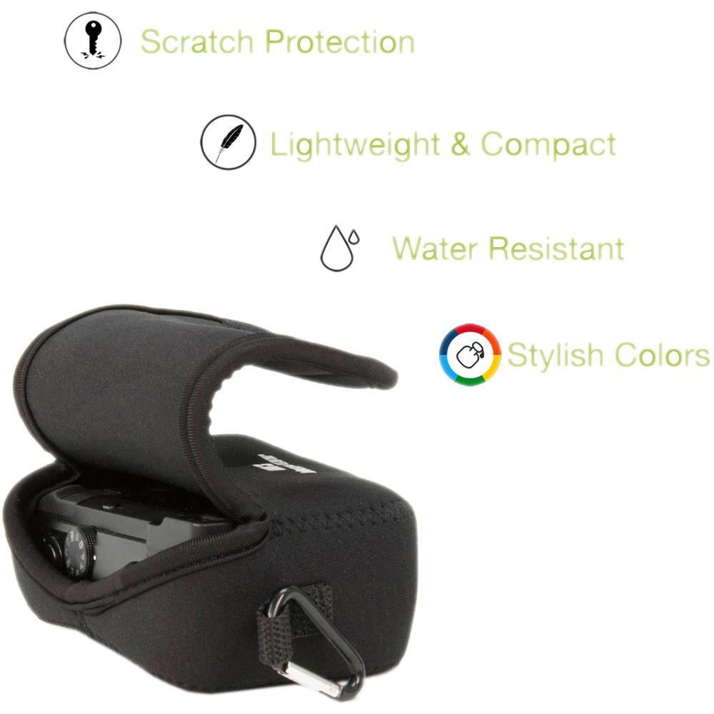MegaGear Ultra-Light Neoprene Camera Case for Canon SX720 HS, Canon PowerShot SX610 HS, and SX600 HS