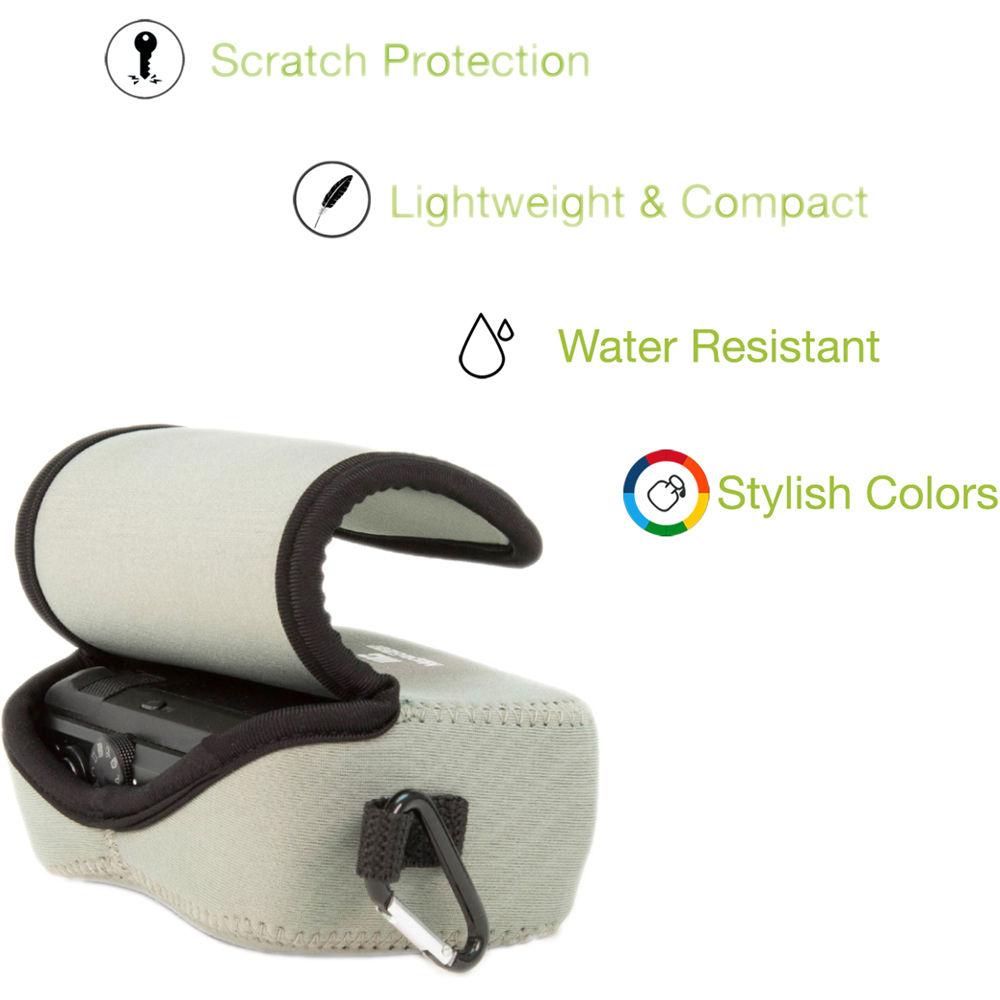 MegaGear Ultra-Light Neoprene Camera Case for Canon SX720 HS, Canon PowerShot SX610 HS, and SX600 HS