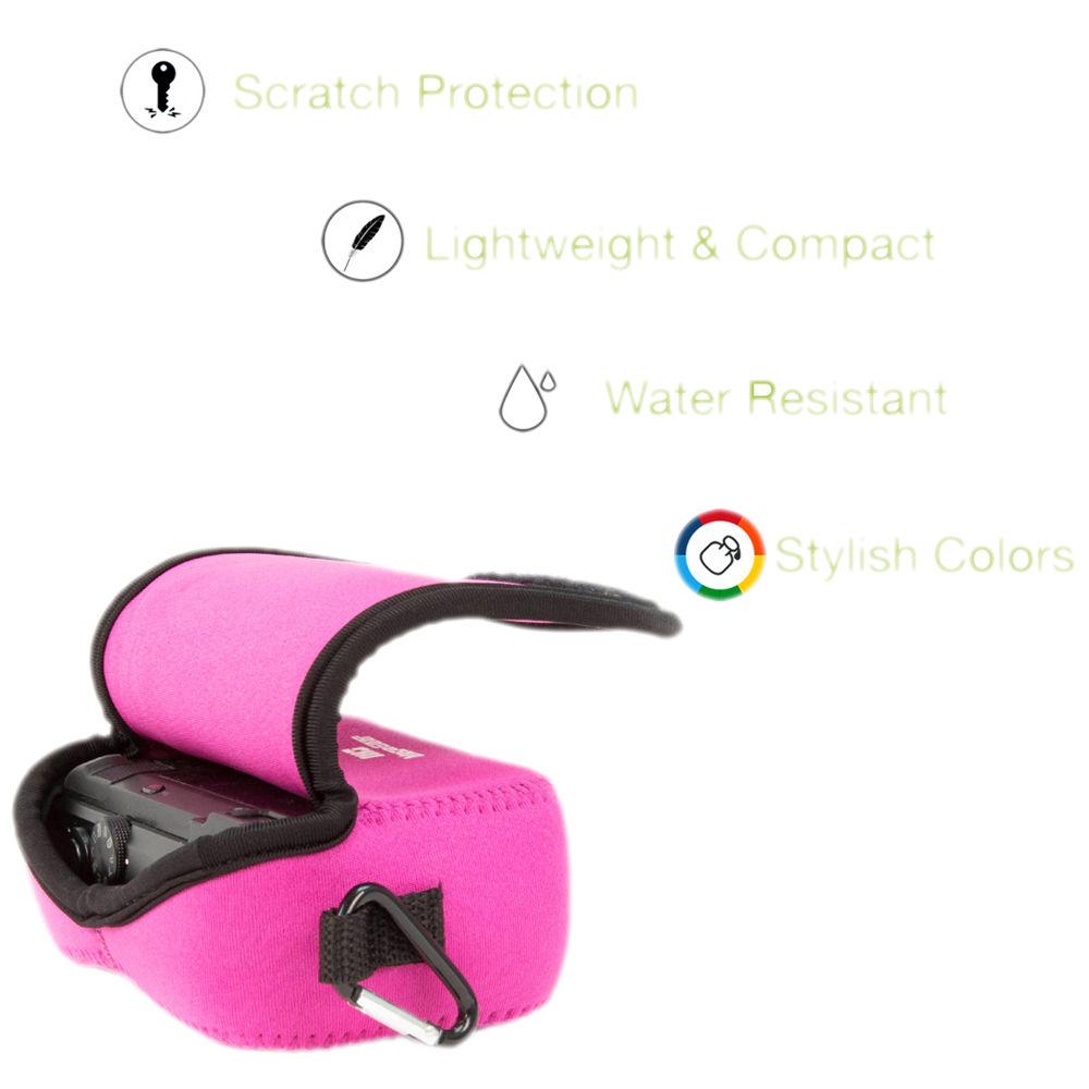 MegaGear Ultra-Light Neoprene Camera Case for Canon SX720 HS, Canon PowerShot SX610 HS, and SX600 HS