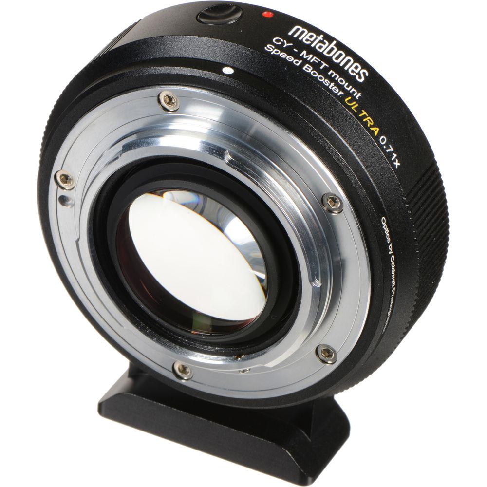 Metabones Speed Booster Ultra 0.71x Adapter for Contax Yashica-Mount Lens to Micro Four Thirds-Mount Camera