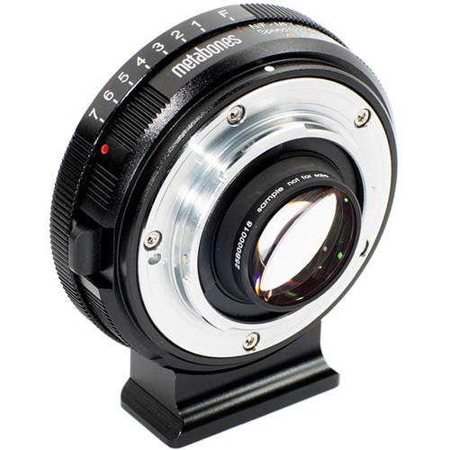 Metabones Speed Booster XL 0.64x Adapter for Nikon G Lens to Select Micro Four Thirds-Mount Cameras