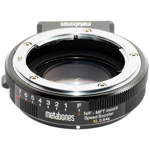 Metabones Speed Booster XL 0.64x Adapter for Nikon G Lens to Select Micro Four Thirds-Mount Cameras