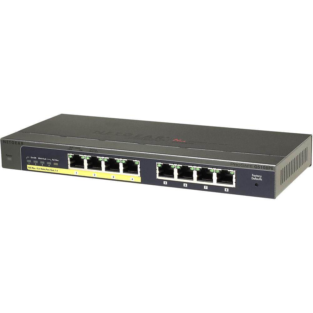 Netgear ProSafe Plus 8-Port Gigabit Ethernet Switch