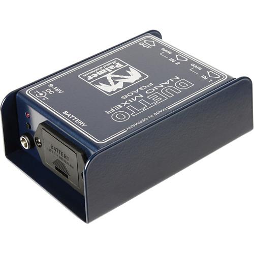 Palmer Duetto Nano Mixer for Guitars and Line Signals