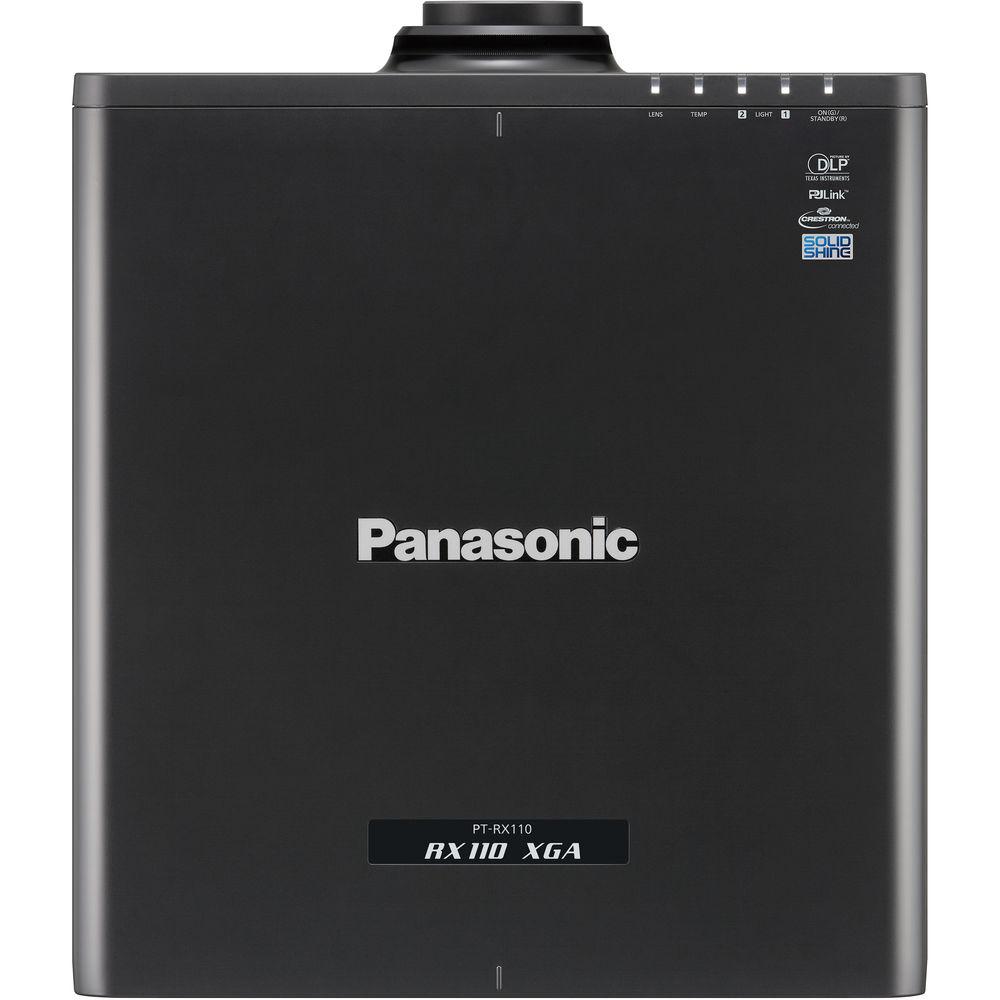 Panasonic PT-RX110 Series 10,400-Lumen XGA DLP Projector with Standard Lens