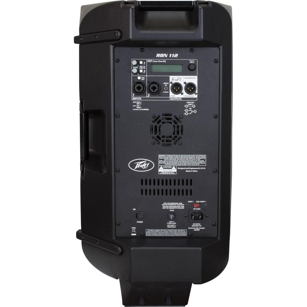 Peavey RBN 112 12" 2-Way 1500W Powered Speaker Enclosure