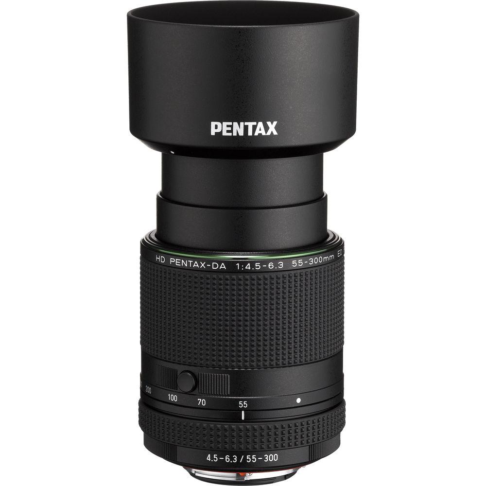 Pentax HD PENTAX-DA 55-300mm f 4.5-6.3 ED PLM WR RE Lens