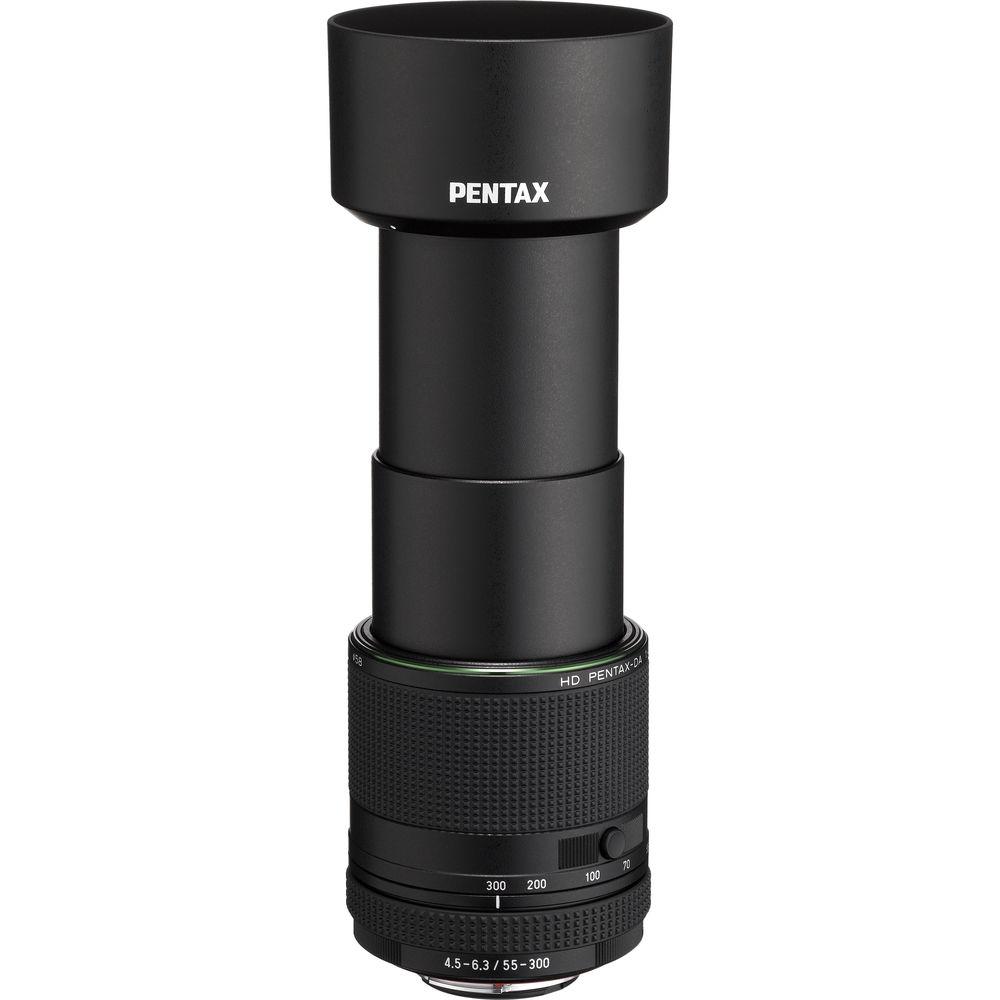 Pentax HD PENTAX-DA 55-300mm f 4.5-6.3 ED PLM WR RE Lens