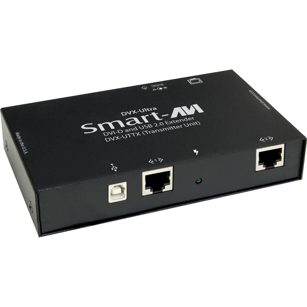 Smart-AVI DVX-UTTX DVI-D USB over Dual CAT6 Extender Transmitter Unit