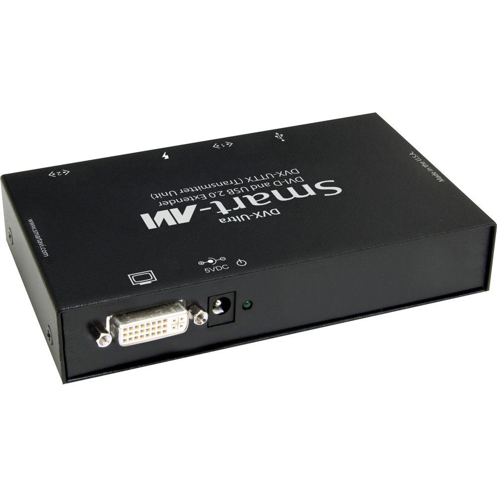 Smart-AVI DVX-UTTX DVI-D USB over Dual CAT6 Extender Transmitter Unit