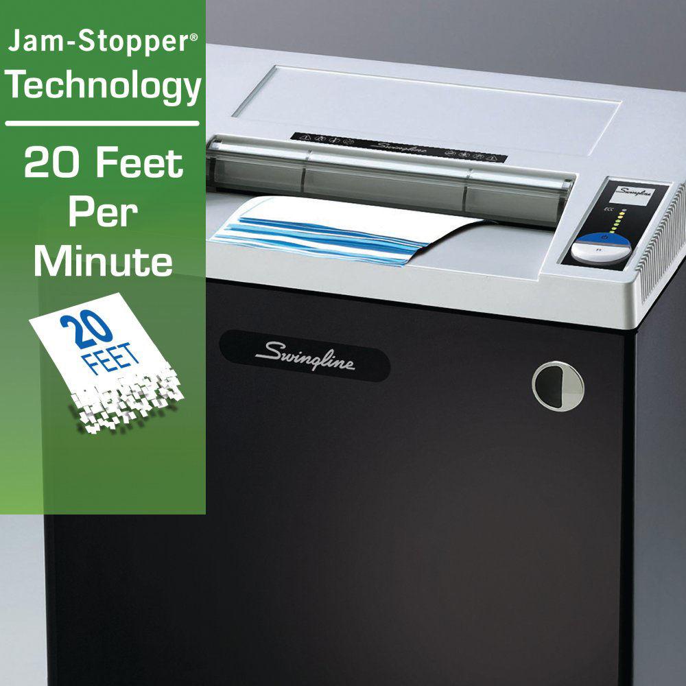 Swingline TAA Compliant CM11-44 Micro-Cut Commercial Shredder with Jam Stopper