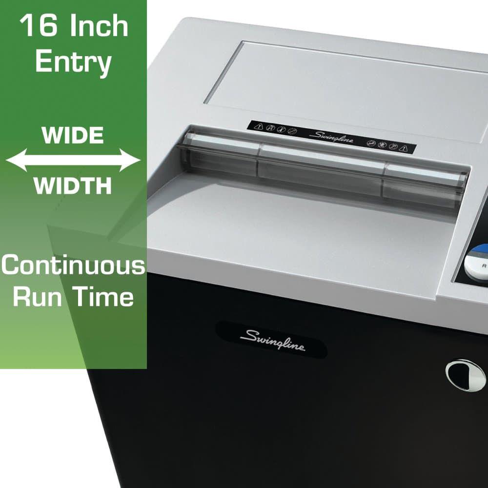 Swingline TAA Compliant CM11-44 Micro-Cut Commercial Shredder with Jam Stopper