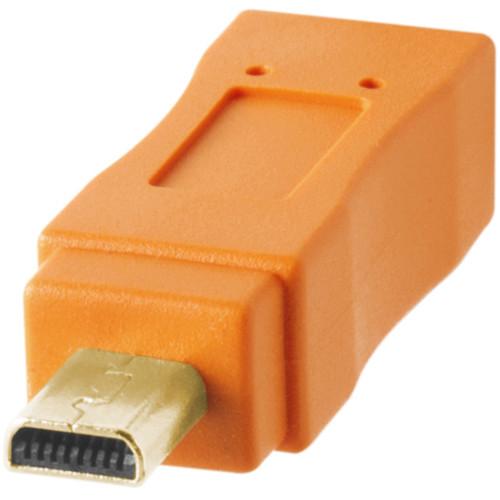 Tether Tools TetherPro USB 2.0 Type-A Male to Mini-B Male Cable
