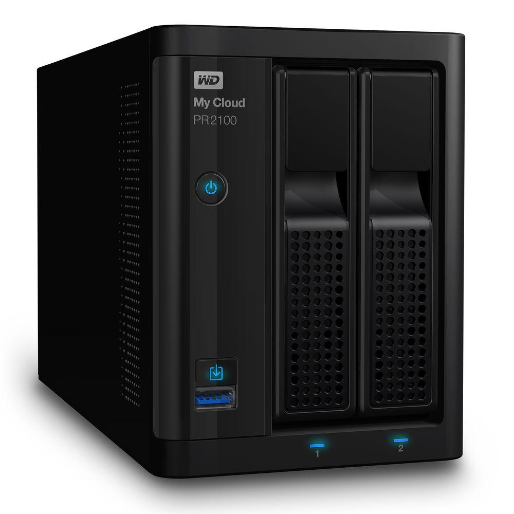 WD My Cloud PR2100 12TB 2-Bay NAS Server