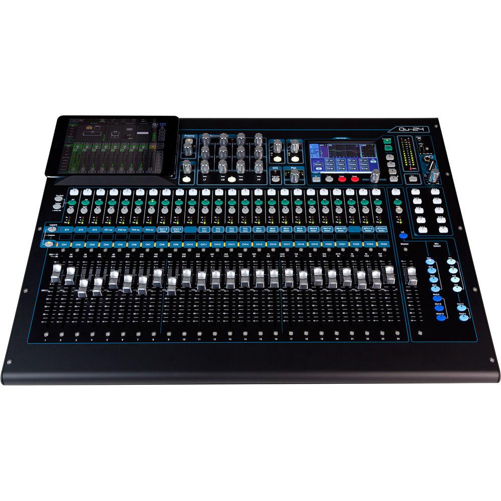 Allen & Heath Qu-24C 30-In 24-Out Digital Mixer