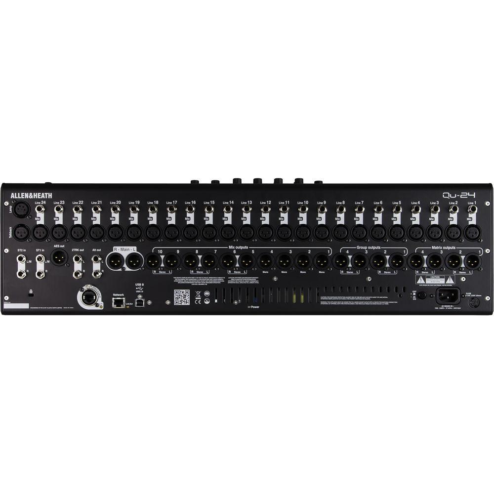 Allen & Heath Qu-24C 30-In 24-Out Digital Mixer