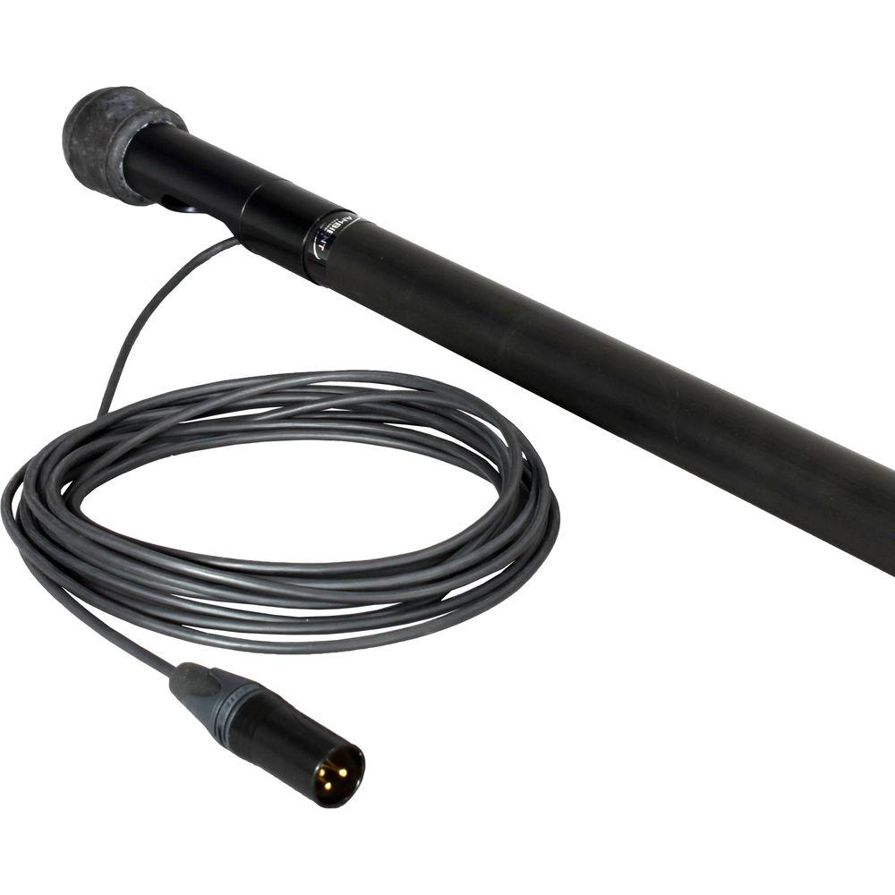 Ambient Recording QS-SCM Premium Boom Pole with 3-Pin Mono XLR Wiring
