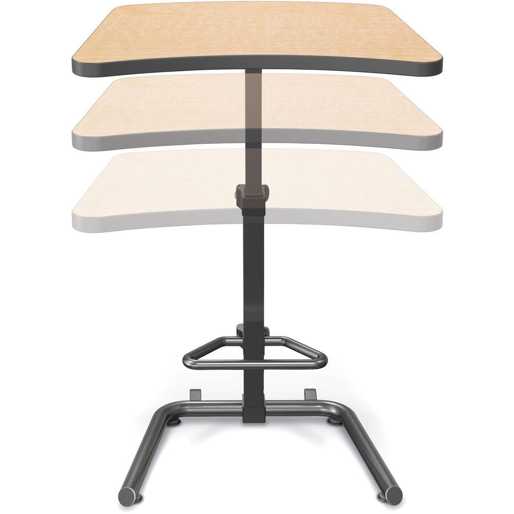 Balt Up-Rite Height-Adjustable Sit Stand Student Desk