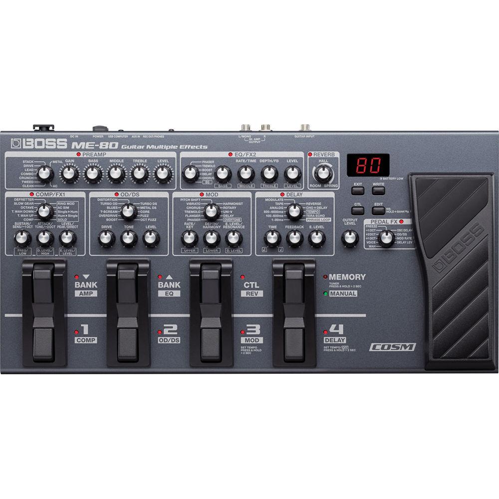 BOSS ME-80 Guitar Multi-Effects Processor