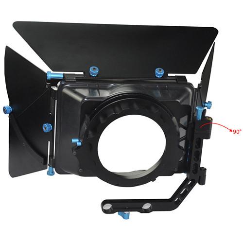 CAME-TV L-M2 Professional Swing-Away Matte Box for 15mm Rods