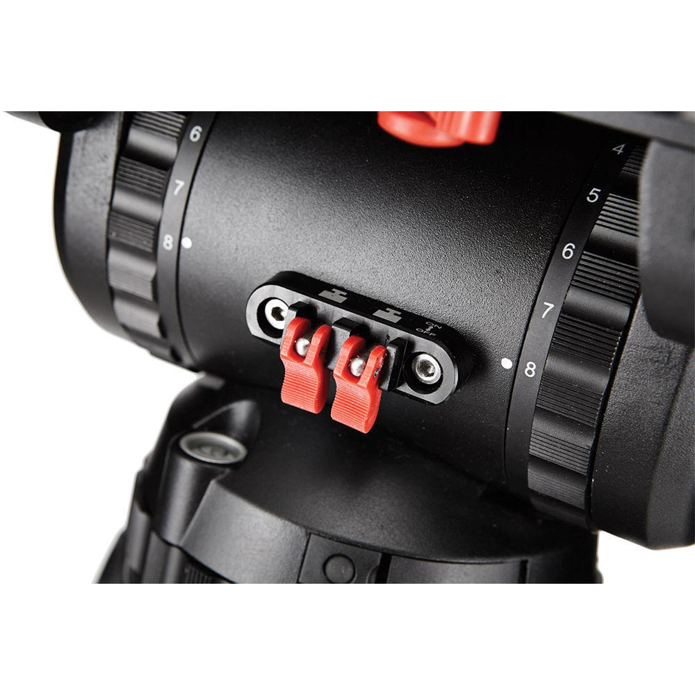 Camgear V25P EFP Fluid Head & Carbon-Fiber Tripod Kit