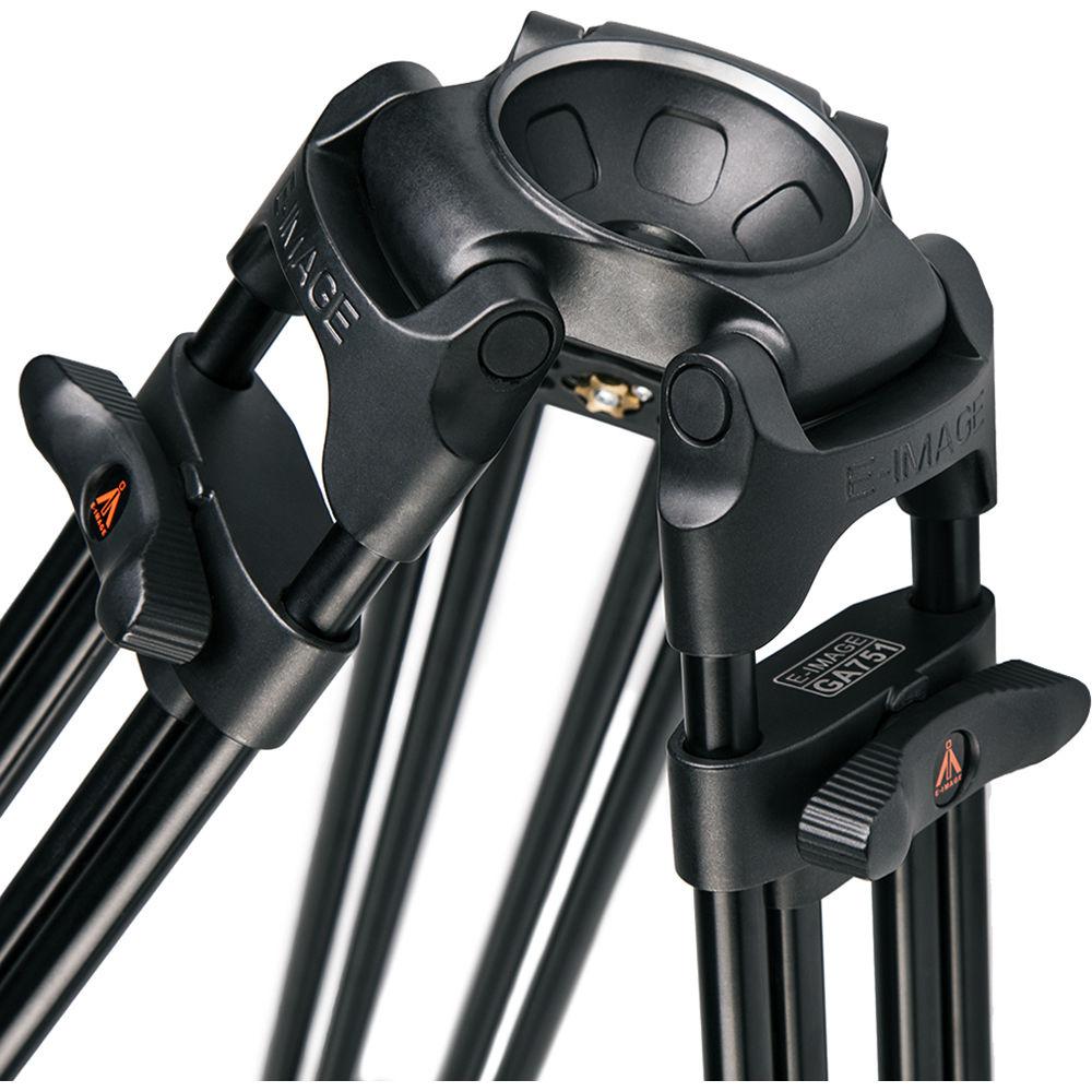 E-Image GA751 Single-Stage Aluminum Tripod