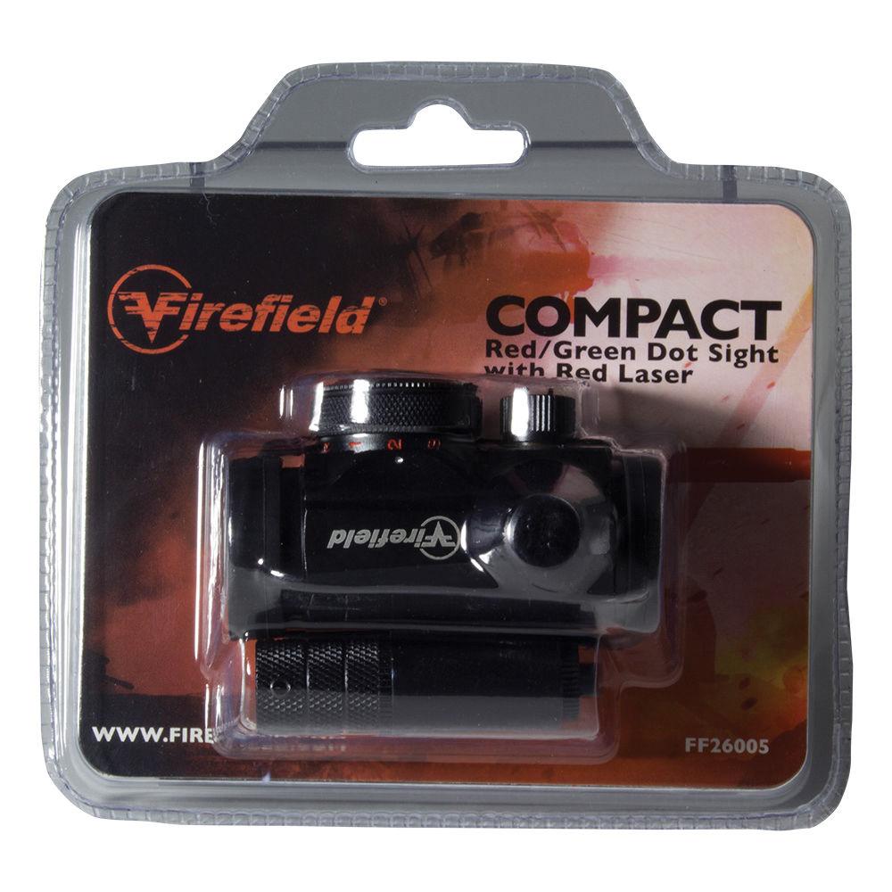 Firefield 1x22 Sight with Micro Dot Red-Green Reticle and Laser Red Pointer