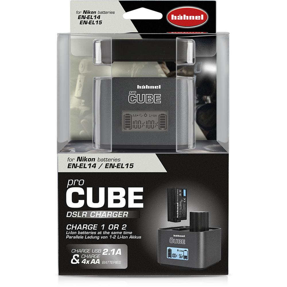 hahnel ProCube Twin Charger for Nikon and AA Batteries