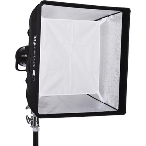 Interfit Heat-Resistant Square Softbox with Grid