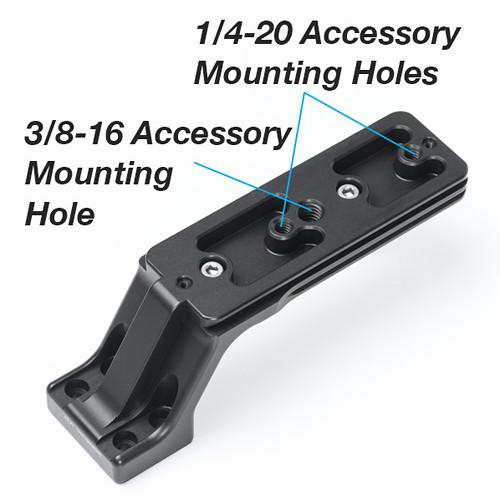 Kirk LP-55CG Quick Release Replacement Lens Foot with KES C Gray Coating for Select Canon Lenses