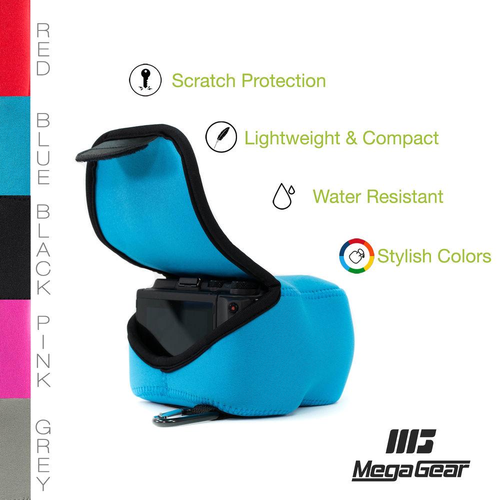 MegaGear Ultra-Light Neoprene Camera Case for LUMIX DMC-GX85K with 14-140mm