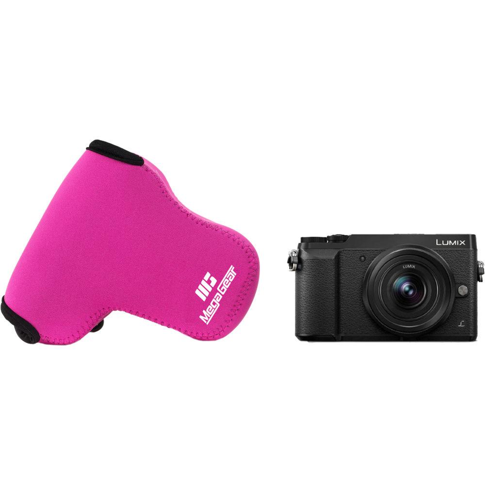 MegaGear Ultra-Light Neoprene Camera Case for LUMIX DMC-GX85K with 14-140mm