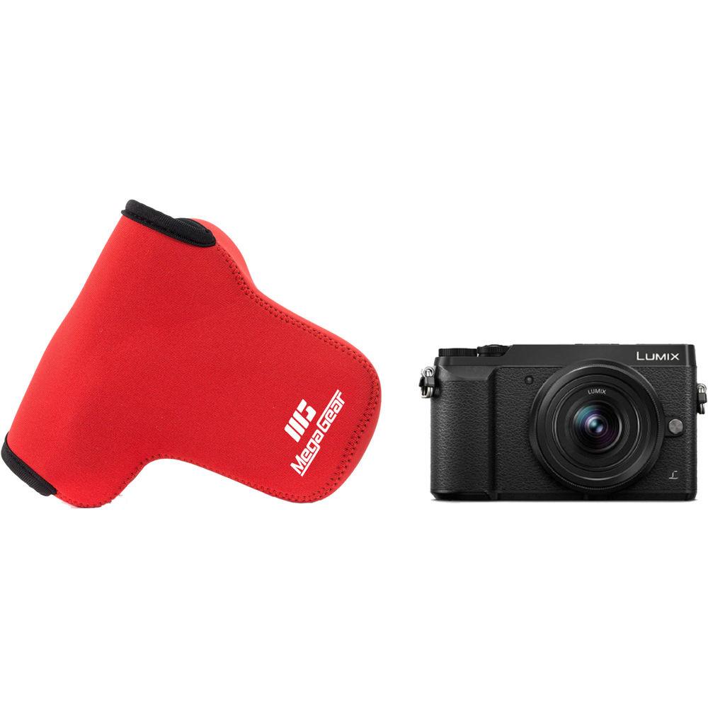 MegaGear Ultra-Light Neoprene Camera Case for LUMIX DMC-GX85K with 14-140mm