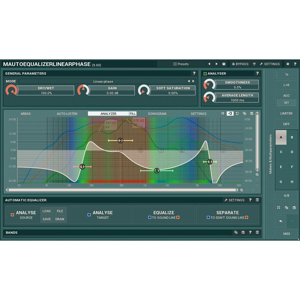 MeldaProduction MAutoEqualizer - Automatic Equalizer Plug-In