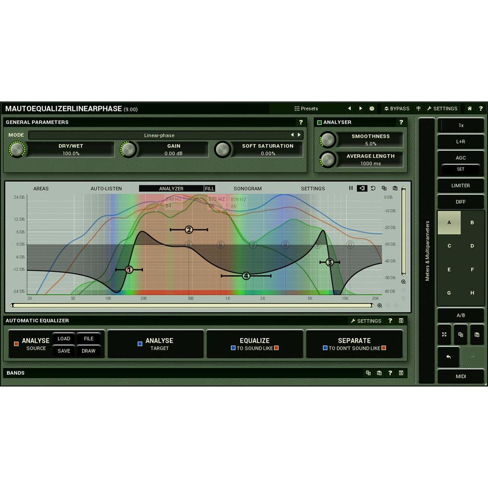 MeldaProduction MAutoEqualizer - Automatic Equalizer Plug-In