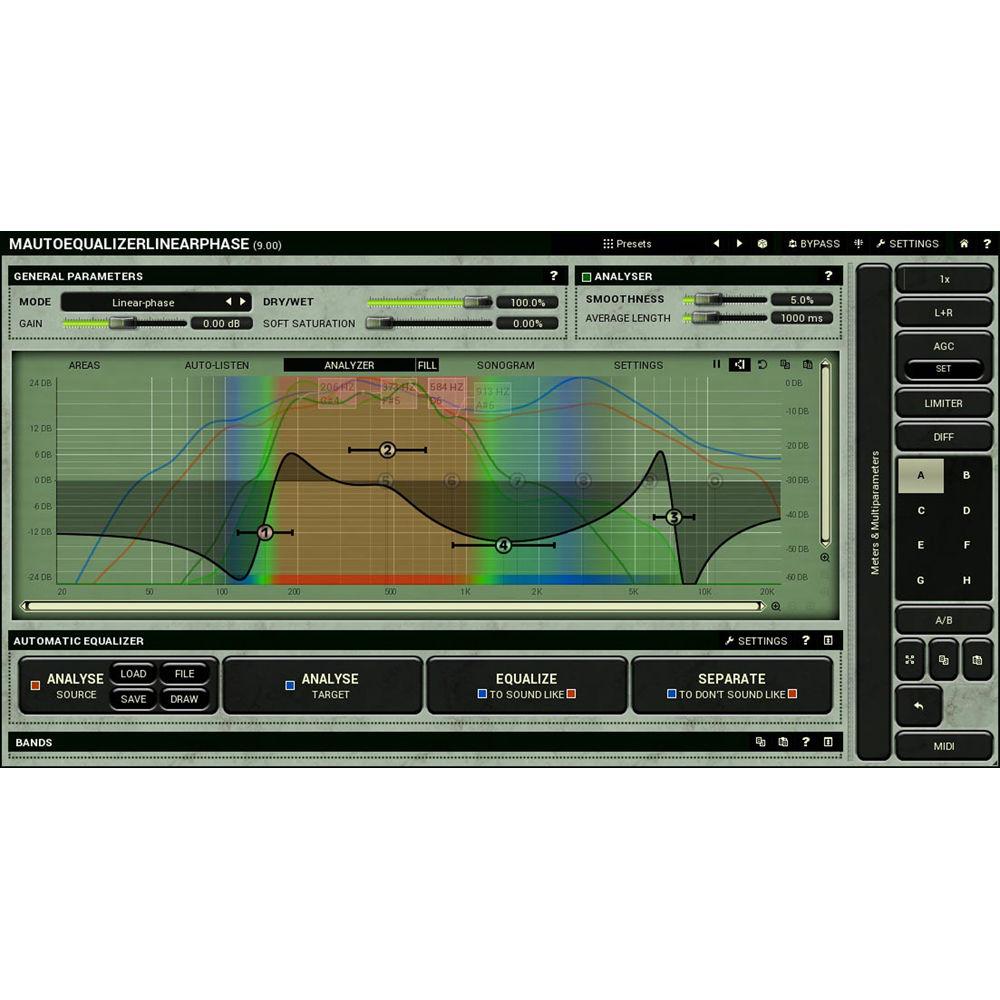 MeldaProduction MAutoEqualizer - Automatic Equalizer Plug-In