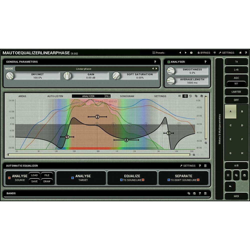 MeldaProduction MAutoEqualizer - Automatic Equalizer Plug-In