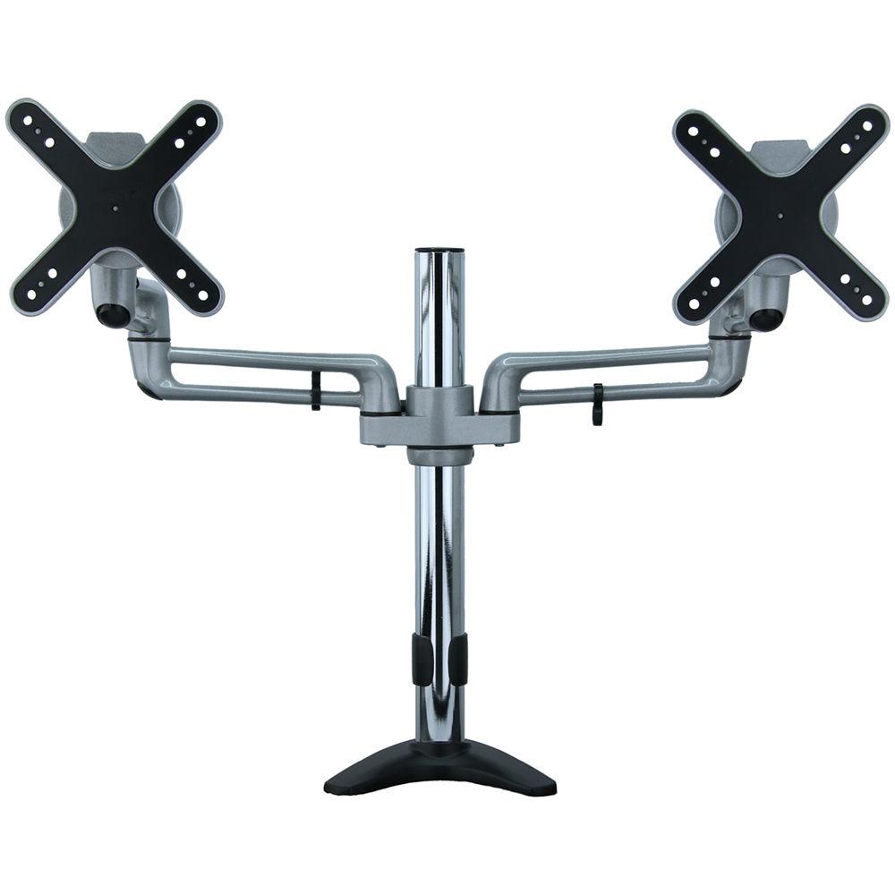 Mount-It! Dual Articulating Arm Monitor Desk Mount