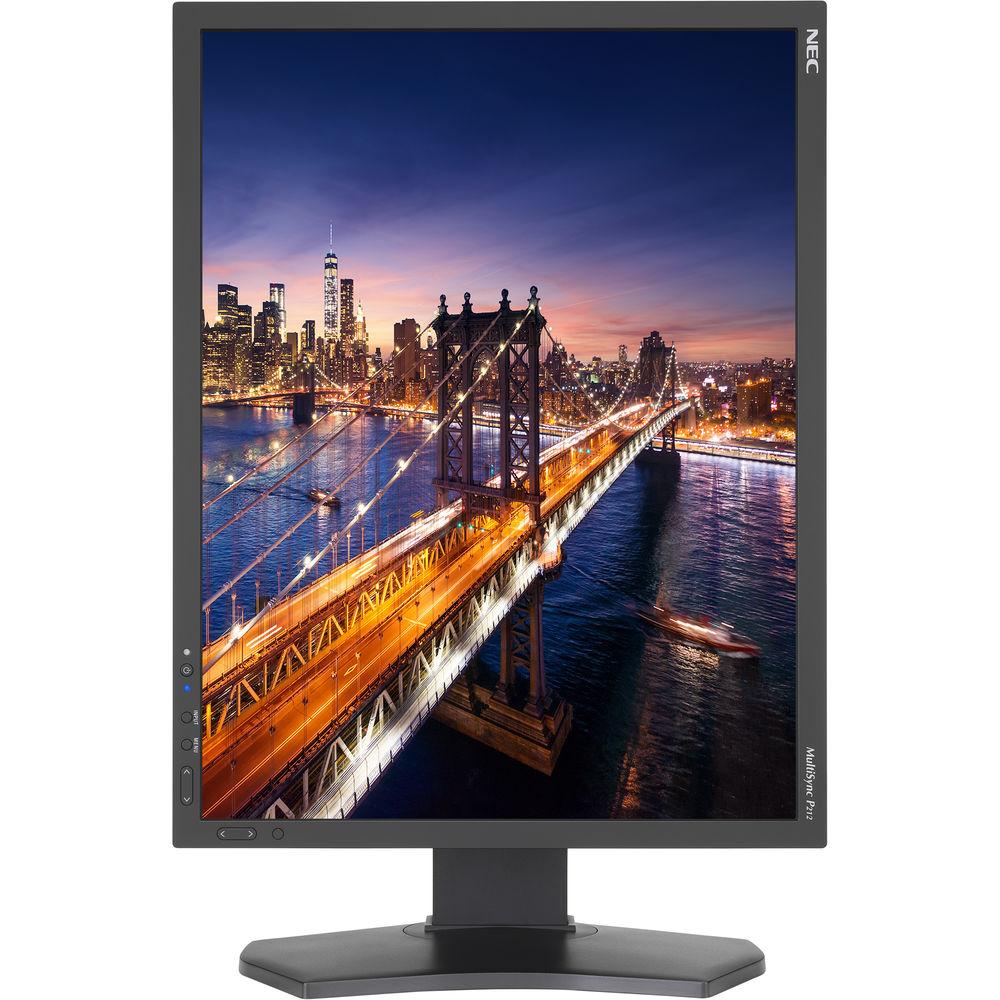 NEC P212-BK-SV 21" 4:3 LED Backlit Professional IPS Monitor