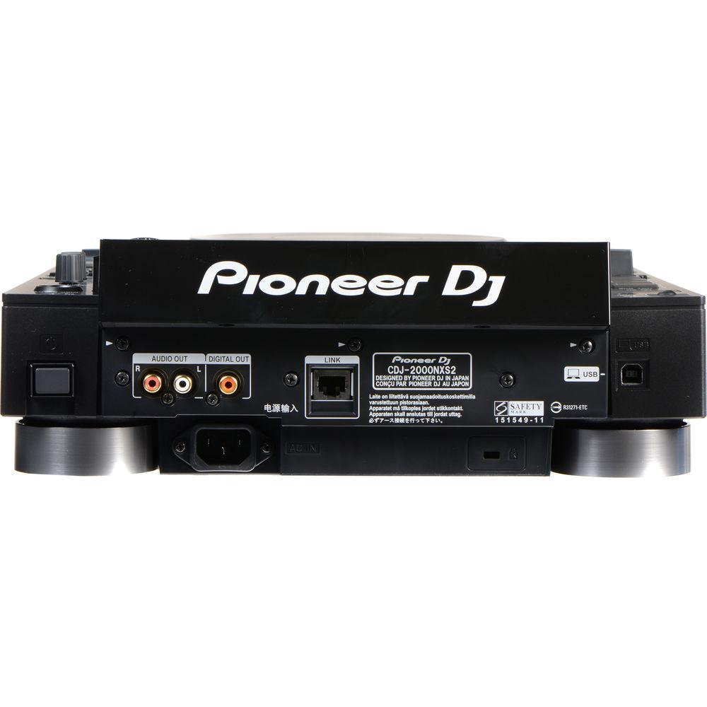 Pioneer DJ CDJ-2000NXS2 High-Resolution Pro-DJ Multi-Player