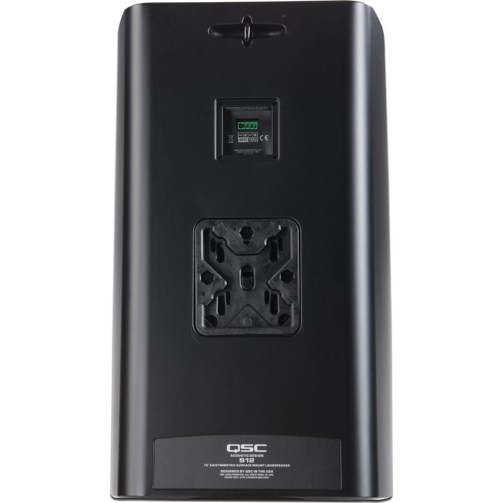 QSC AD-S12 12" 2-Way AcousticDesign Surface Mount and Loudspeaker